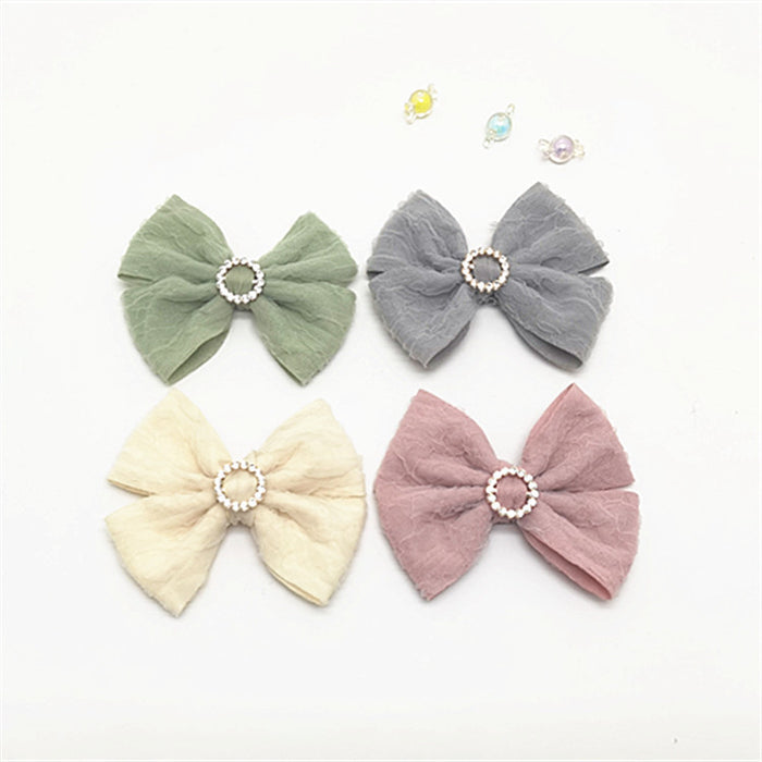 Wholesale Fabric Bow Shoe Flower JDC-SC-JinHao002