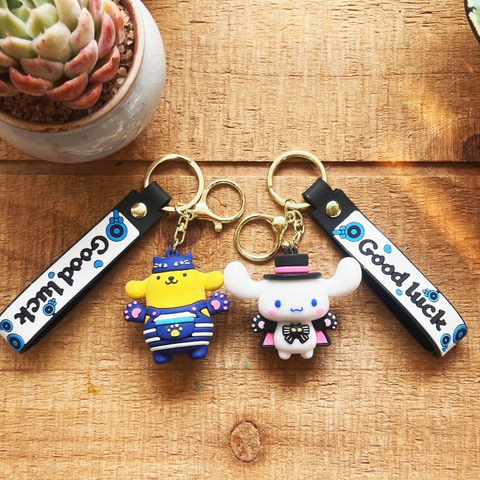 Wholesale PVC Cartoon Doll Keychain JDC-KC-ChuC050