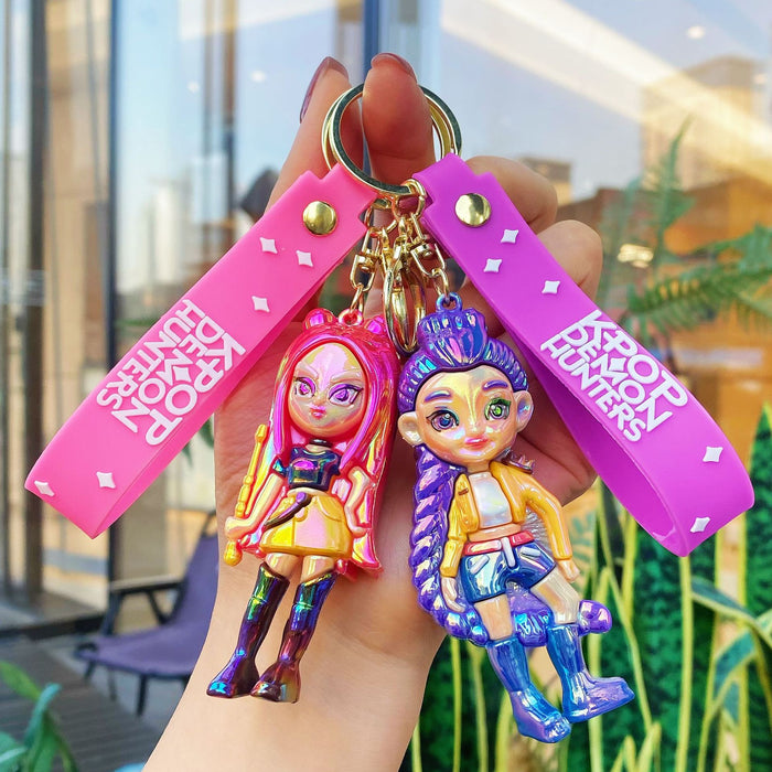 Wholesale K-POP Cute Cartoon PVC Keychain