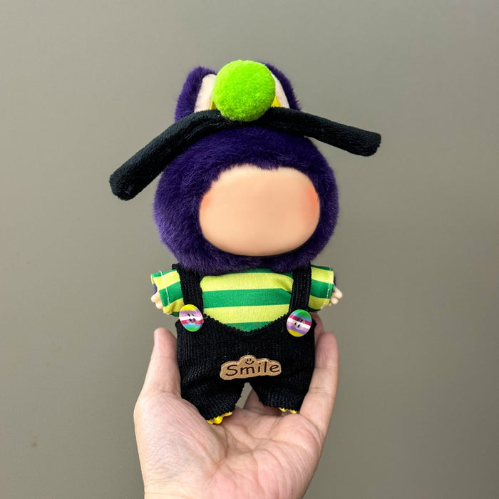 Wholesale Only clothes are suitable for 17cm blind box pendant plush doll clothes