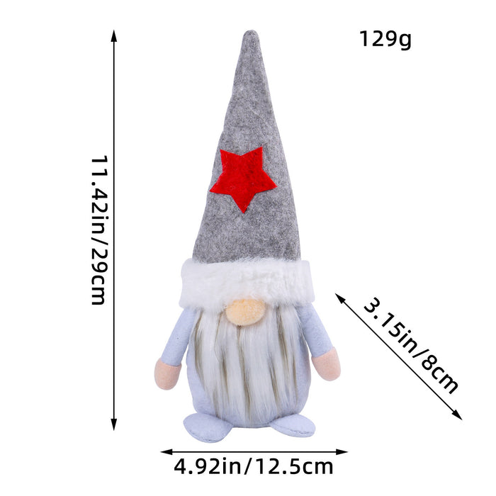 Wholesale Creative Hooded Faceless Doll Holiday Dwarf  Stuffed Doll Doll Decorative Ornament