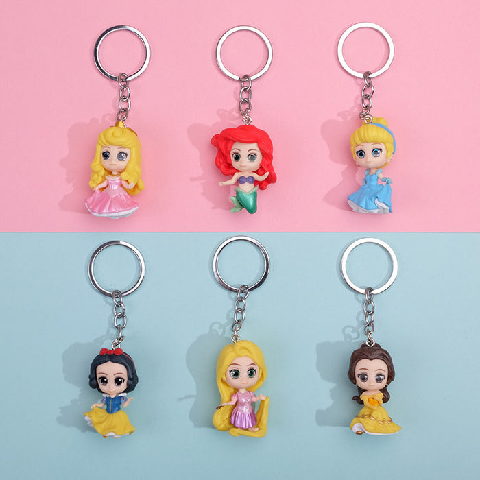 Wholesale Cartoon Doll Resin Keychain JDC-KC-QingMou004