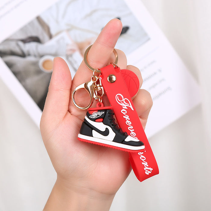 Wholesale Sneaker Silicone Keychain JDC-KC-RunX012