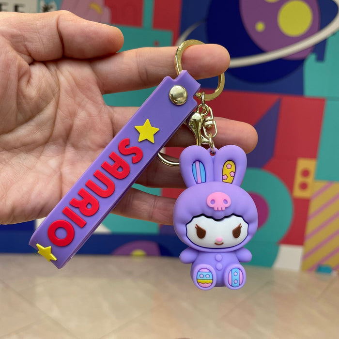 Wholesale Doll keychain pendant cute cartoon car keychain