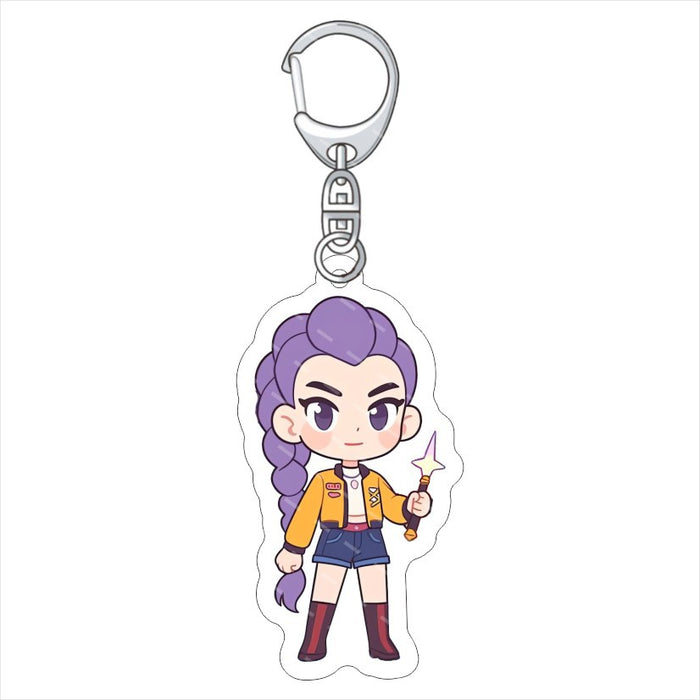 Wholesale K-POP Anime peripheral cute acrylic keychain