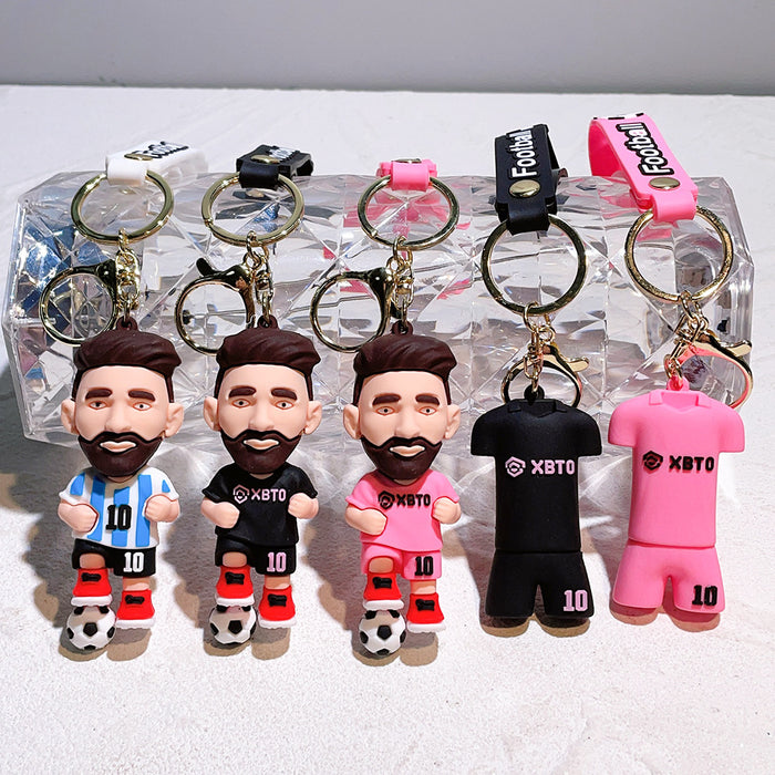 Wholesale PVC Cartoon Doll Keychain JDC-KC-Qiwei019