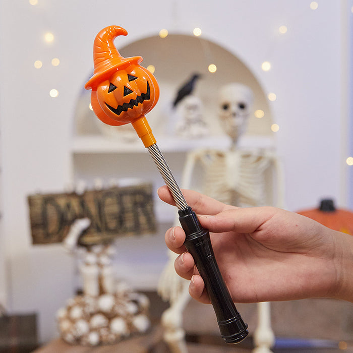 Wholesale  Decoration Pumpkin Lantern Kidsren' s Toys Small Gifts Luminous Hand Stick Bar Party Supplies Gift Props