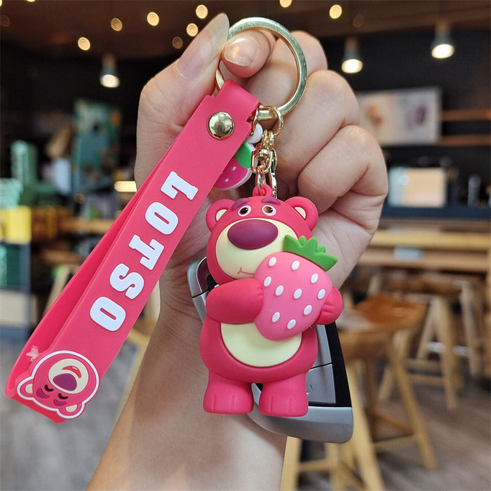 Wholesale Cartoon Silicone Doll Keychain JDC-KC-ZhuoRan014