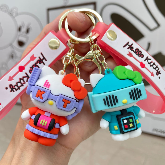 Wholesale Keychain Music Cute Doll Backpack Pendant Car Keychain Pendant