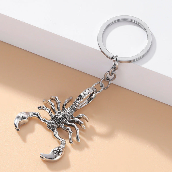 Wholesale Metal Scorpion Pattern Keychains JDC-KC-RongR011