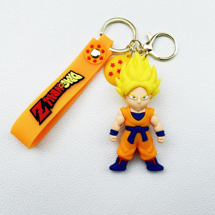 Wholesale PVC Cartoon Doll Keychain JDC-KC-WuYi122