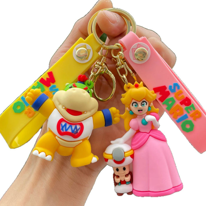 Wholesale 2pcs Cute Doll Backpack Pendant Keychain