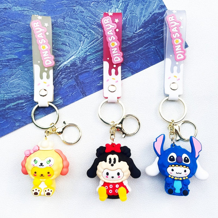 Wholesale Cartoon Doll PVC Keychain JDC-KC-ChuC023