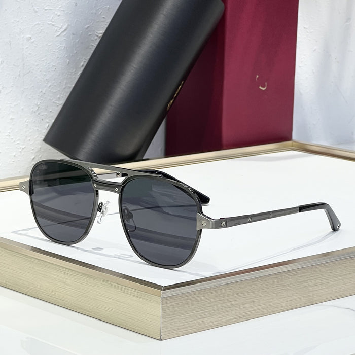 Wholesale Two tone splicing sunglasses, high-end and fashionable sunglasses