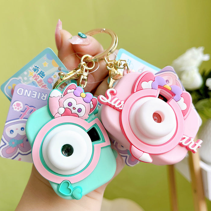 Wholesale Exquisite Cute Car Keychain Schoolbag Pendant Couple Gift