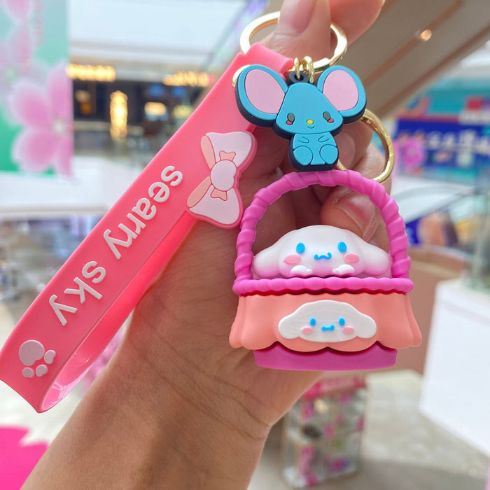 Wholesale Creative Cartoon PVC Keychains JDC-KC-PengYu41