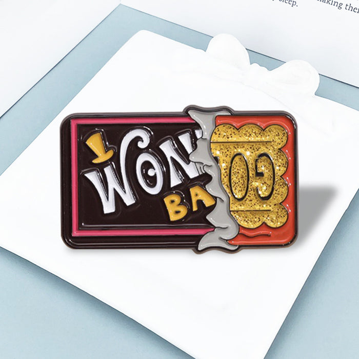Wholesale Trendy Movie-Themed Cartoon Brooch Zinc Alloy Painted Badge Pin Clothing Accessory MOQ≥2