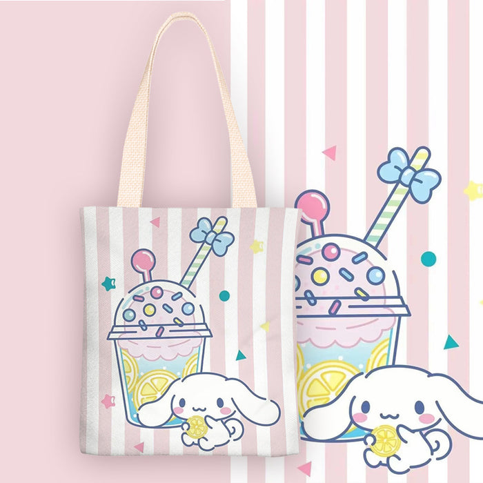Wholesale Cute cartoon canvas shoulder bags