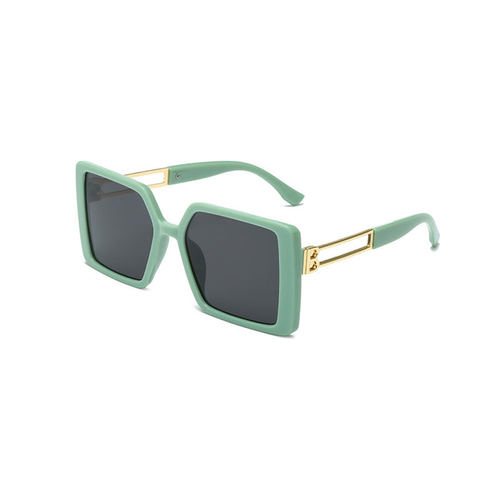 Wholesale Square Cat Eye Sunglasses Fashion Street Photography Black Children's Sunglasses