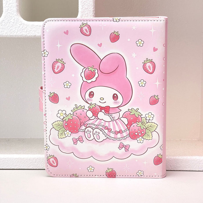 Wholesale Trendy Cartoon Cat Dog A5 Loose Leaf Notebook with PU Cover Chic Journal Diary
