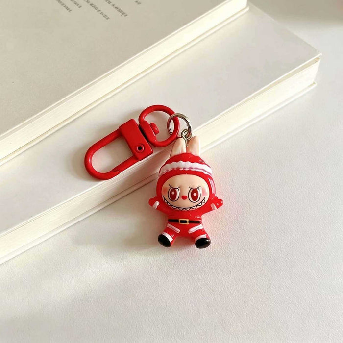 Wholesale Resin Christmas Cartoon Keychain Charm Fashion Bag Pendant For Students Gift