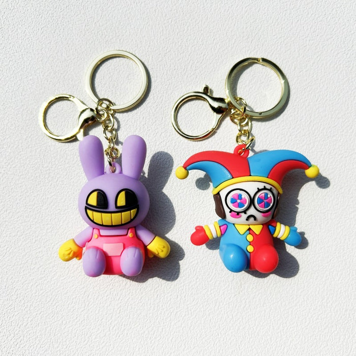 Wholesale PVC Cartoon Doll Keychain JDC-KC-WuYi277