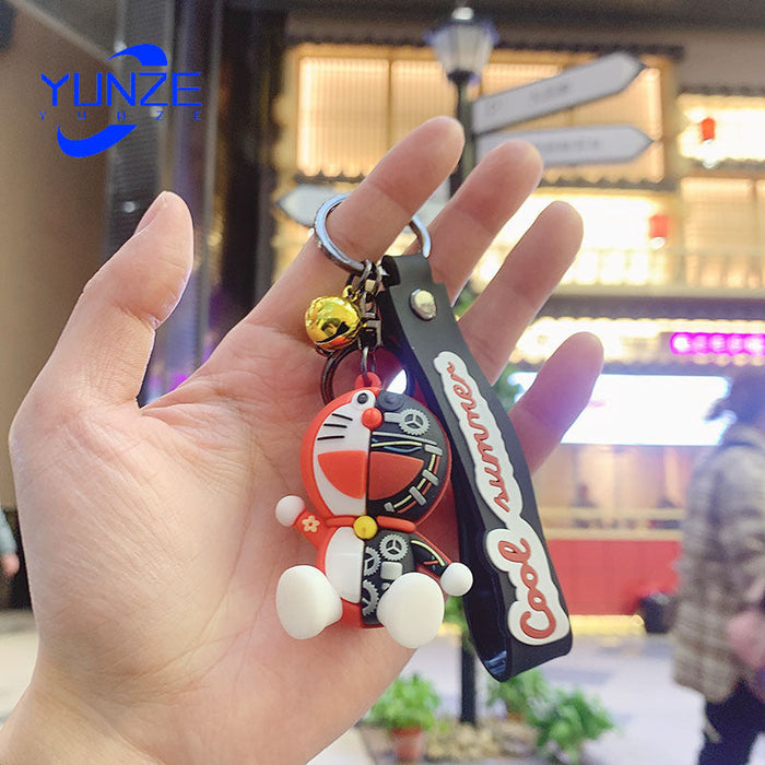 Wholesale Half Anatomy Mechanical Bear Keychain JDC-KC-YunZ008
