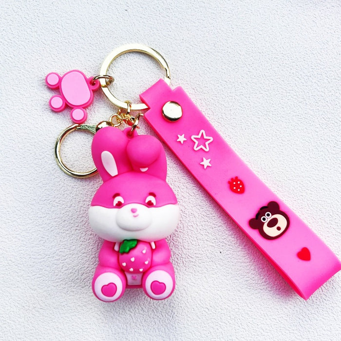 Wholesale PVC Cartoon Doll Keychain JDC-KC-WuYi113