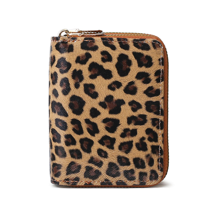 Wholesale Leopard Print Multi-Functional Card Holder Wallet