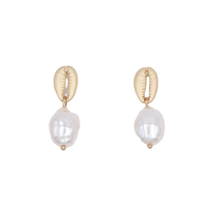 Wholesale Pearl Pendant Earrings JDC-ES-YaXue001