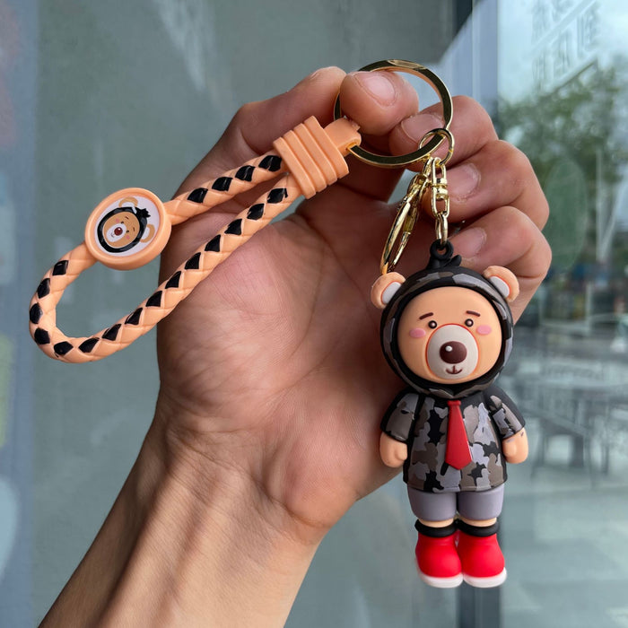 Wholesale Fashion Keychain Car Keychain Cartoon Doll Student Backpack Pendant Creative