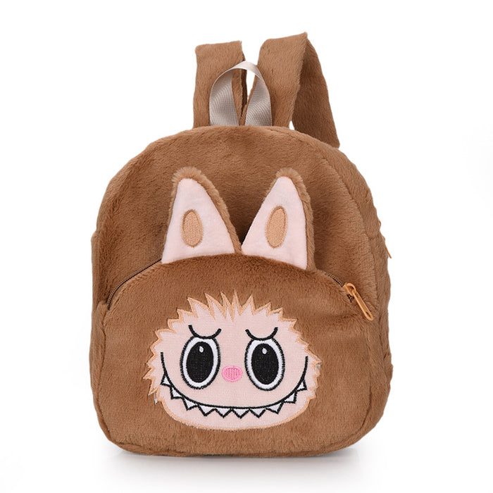 Wholesale Cartoon  Children' s Plush Toy Backpack Cute Cartoon Doll Backpack