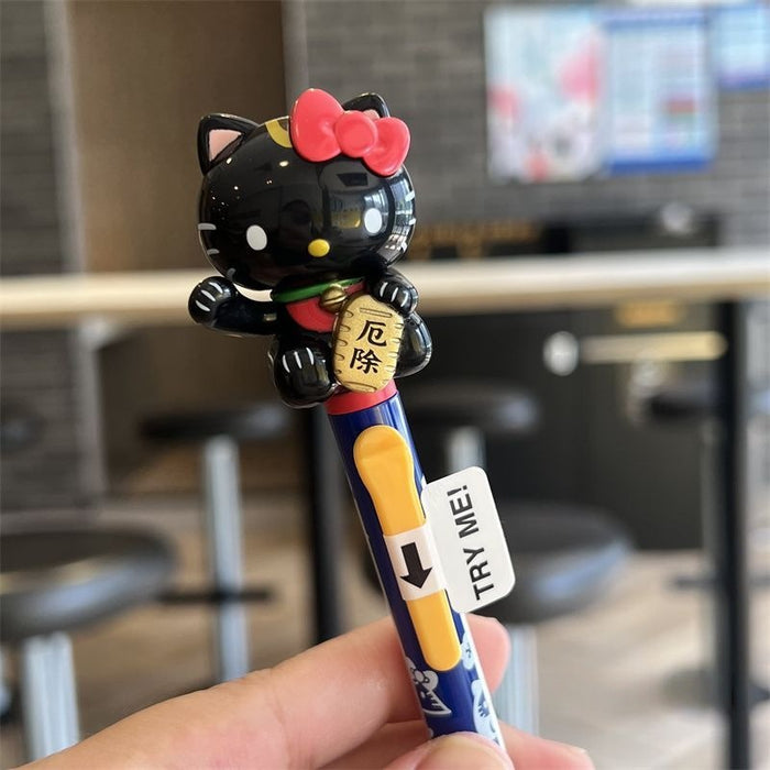 Wholesale The lucky cat presses the ballpoint pen