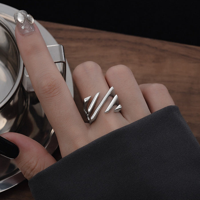 Wholesale Hollowed-out multi-layered twill ring