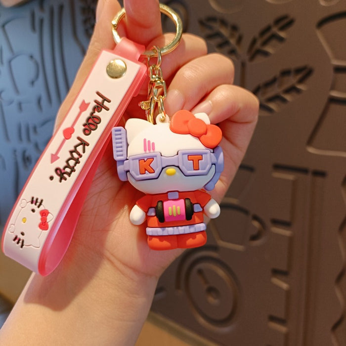 Wholesale Cartoon Doll Silicone Keychain (S) JDC-KC-MingT014