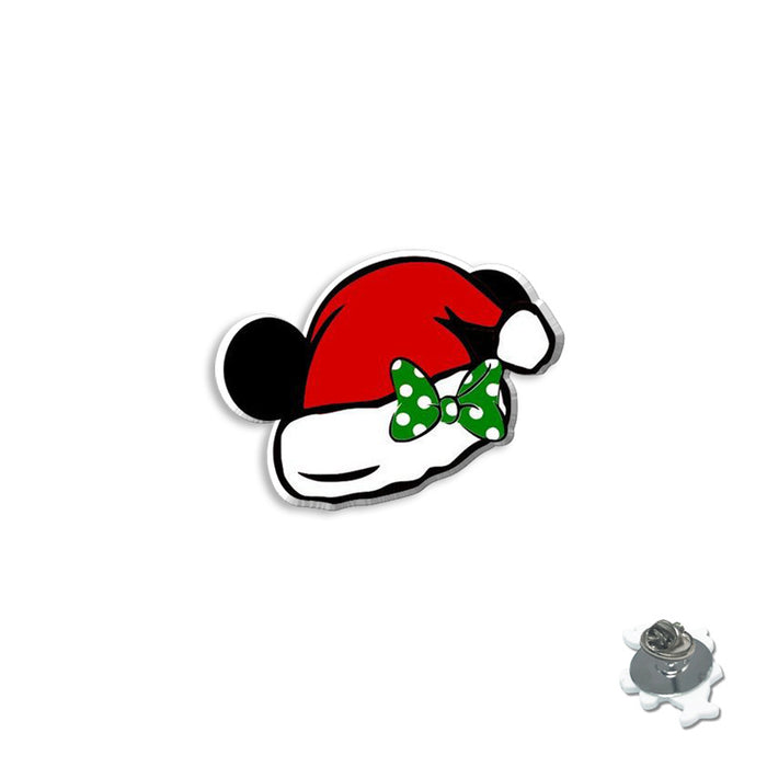 Wholesale Cartoon Christmas Series Tinplate Brooch JDC-BCH-XiangL002