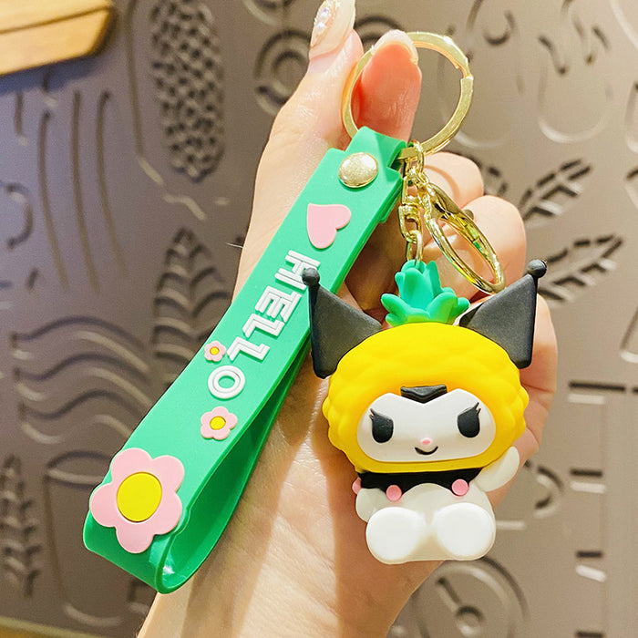 Wholesale Cartoon Silicone Keychains (S) JDC-KC-SCheng044