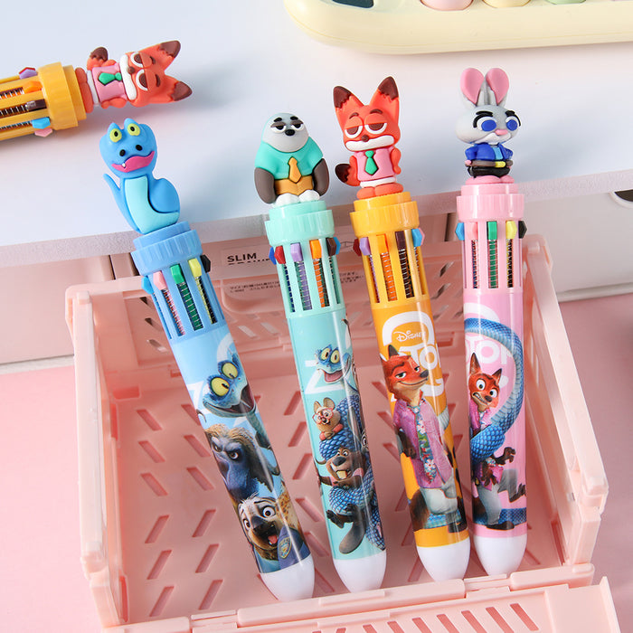 Wholesale 36pcs/ set 10-Color Oil-Based Multicolored Pen