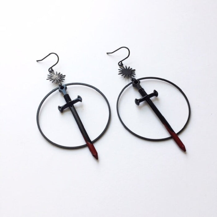 Wholesale Large circle earrings, exaggerated earrings, gift hanging, batch