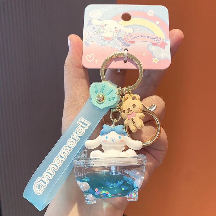 Wholesale Cartoon Cute Oily Liquid Keychain JDC-KC-LingY016