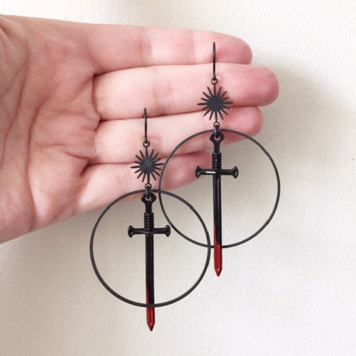 Wholesale Large circle earrings, exaggerated earrings, gift hanging, batch