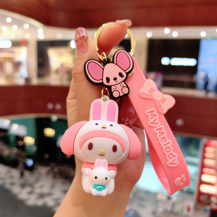 Wholesale PVC Cartoon Doll Keychain JDC-KC-ShuoT026