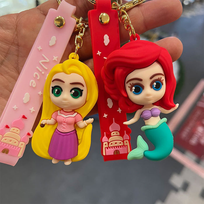 Wholesale PVC Cartoon Doll Keychain JDC-KC-XingS014