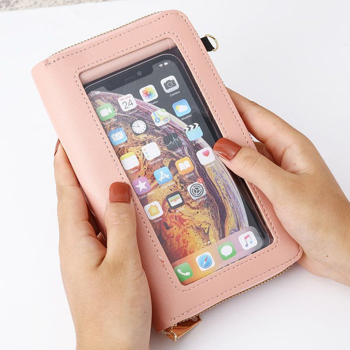 Wholesale PU Leather Horizontal Square Phone Bag for Women - Trendy Cute Daily MOQ≥3