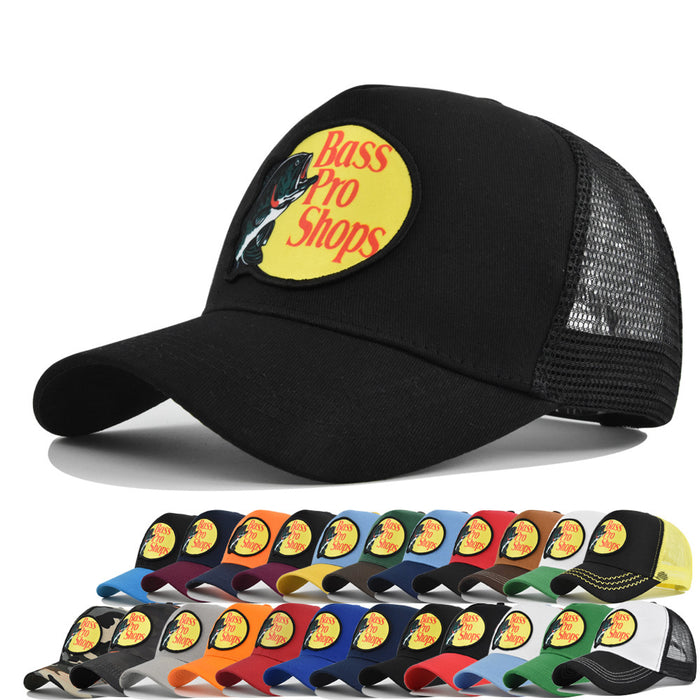 Wholesale Embroidered baseball cap peaked cap curved brim sun hat