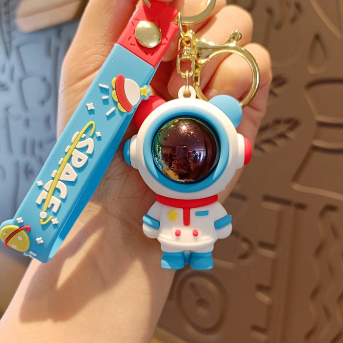 Wholesale Silicone Cartoon Doll Keychain JDC-KC-MingT216