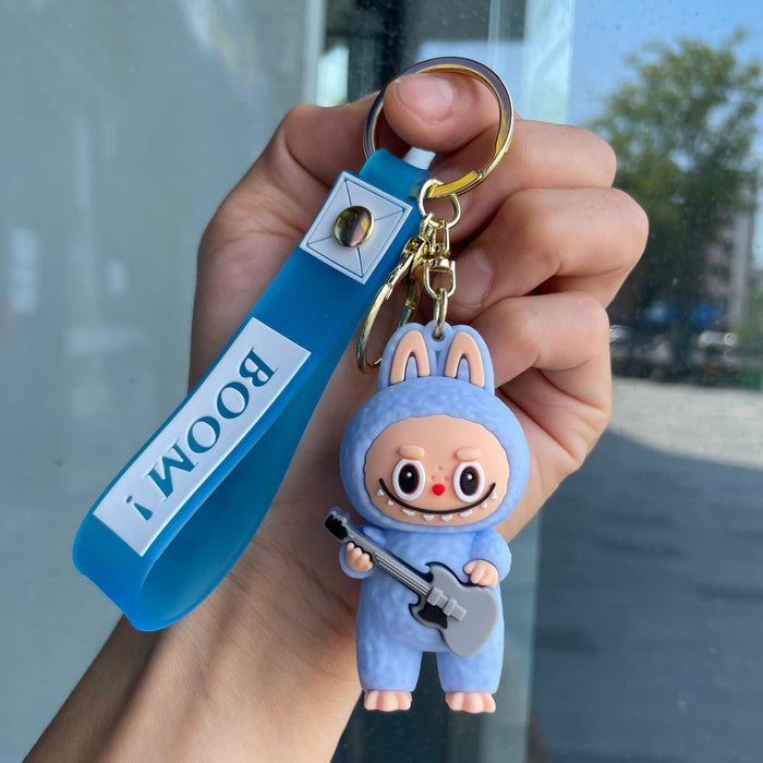 Wholesale Cartoon Little Sheep Keychain Pendant Cute Doll Backpack Car Key Chain Ring Gift