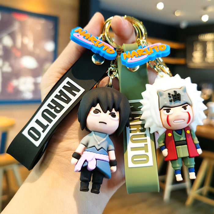 Wholesale Rubber Cartoon Doll Keychain JDC-KC-Tingm195