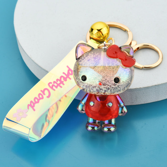 Wholesale Acrylic Cartoon Doll Keychain JDC-KC-WoA034