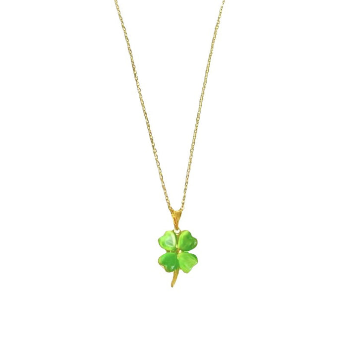 Wholesale Rotating necklace women's light luxury, simple and versatile love set